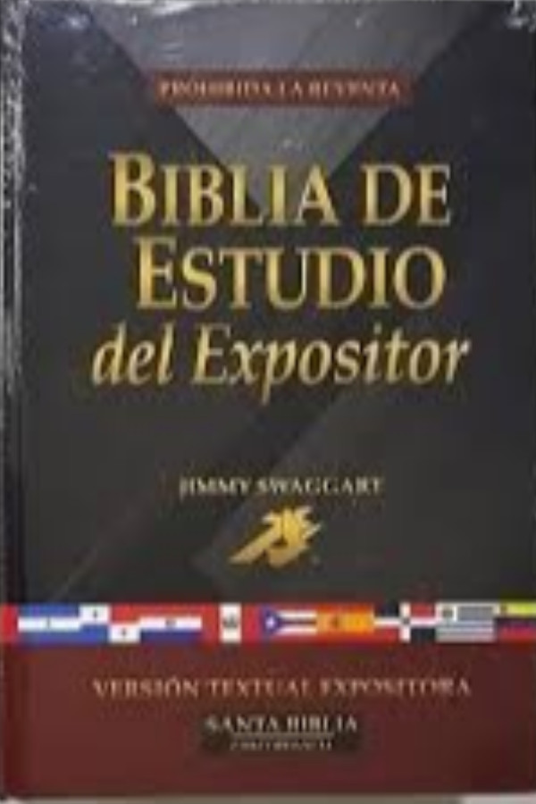 Portada de Biblia de Estudio Del Expositor : Version Textual Expositora, Santa Biblia Concordancia