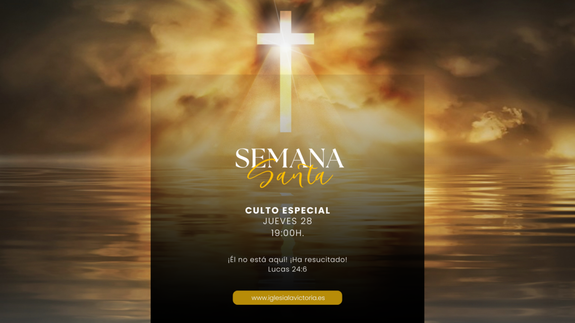 Reunión Especial Semana Santa